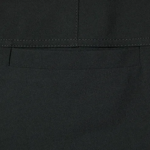 Wool Gabardine Pant With Embroidery