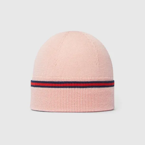 Baby Wool Hat With Web
