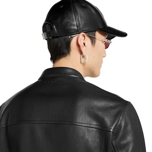 Soft Leather Zip Jacket