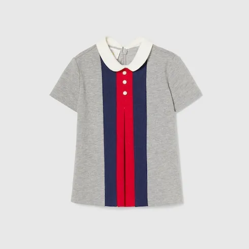 Baby Cotton Dress With Web