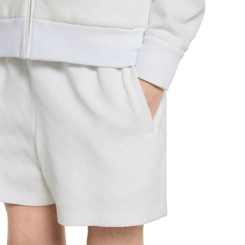 Embossed Gg Technical Jersey Shorts