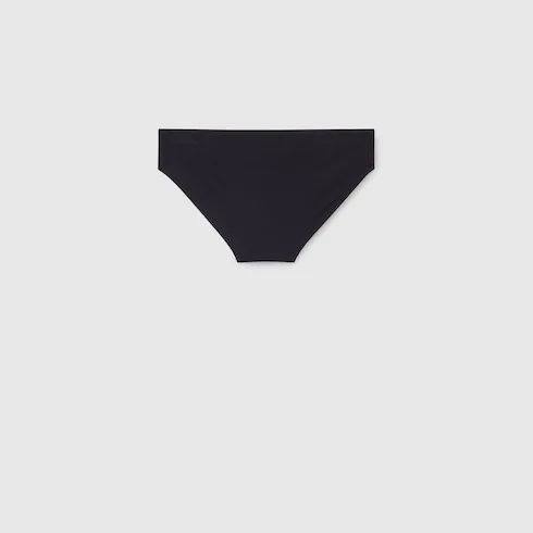 Elastane Swim Briefs With Print