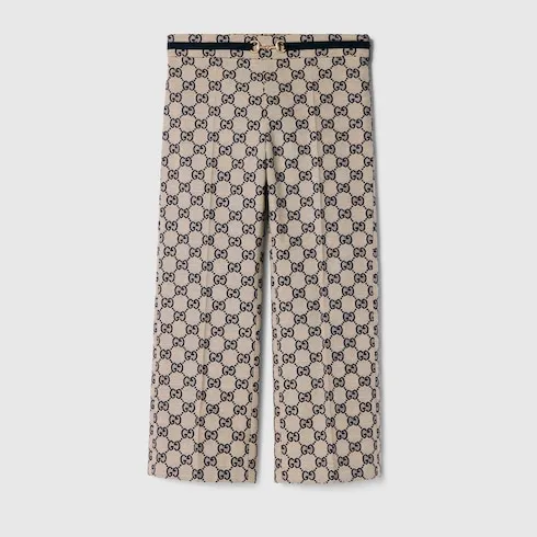Children's Gg Canvas Pants