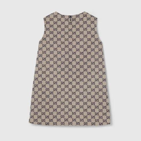 Children's Gg Canvas Dress