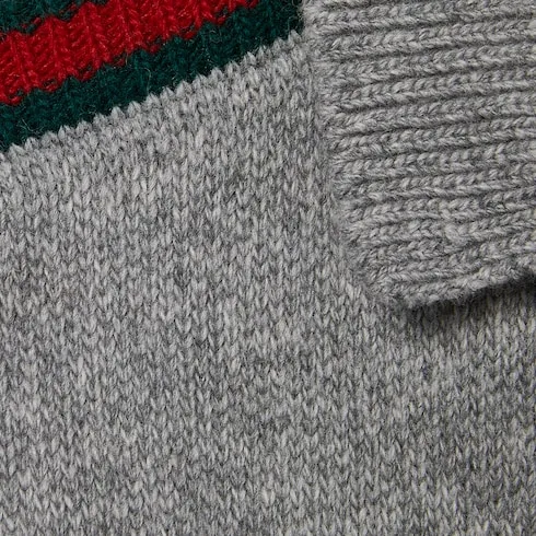 Children's Wool Coat With Web