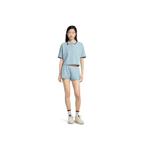 Cotton Piquet Polo Shirt With Web