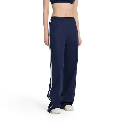Technical Jersey Pants With Logo