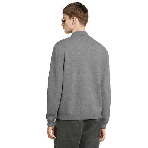 Wool Cashmere Knit Cardigan