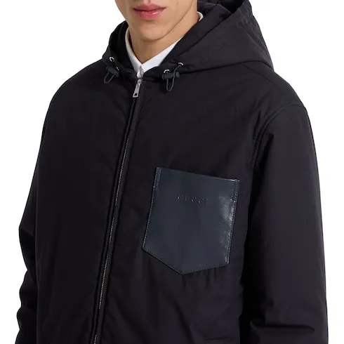 Cotton Poplin Padded Jacket