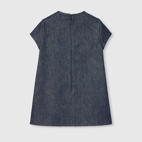 Children's Denim Dress With Web