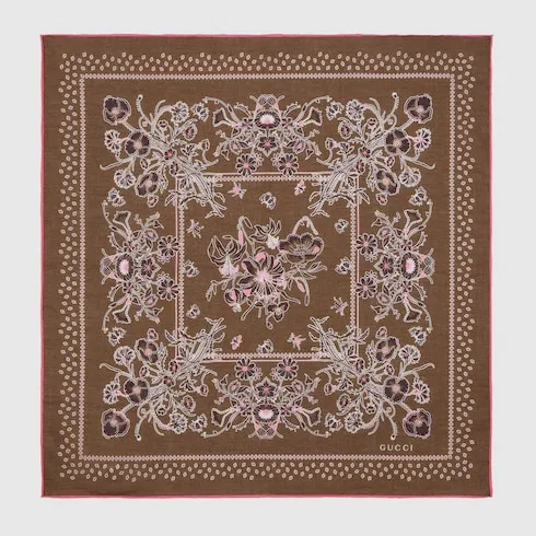 Printed Cotton Pocket Square
