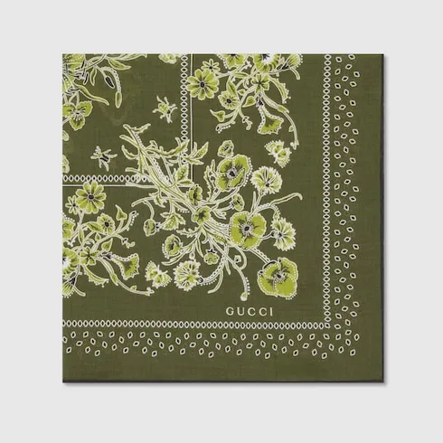 Printed Cotton Pocket Square