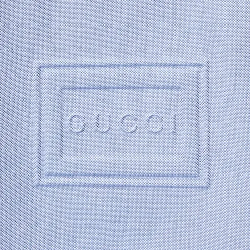 Oxford Cotton Shirt With Embossed Label