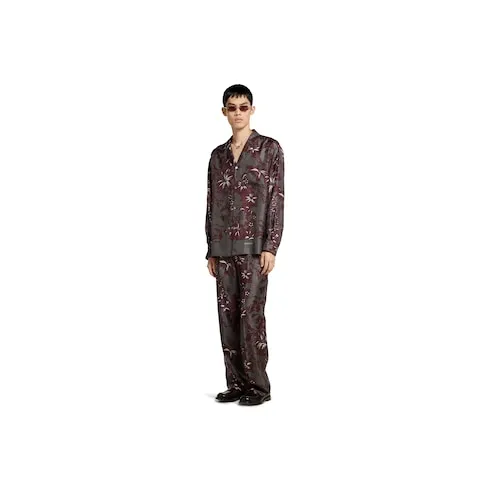 Printed Silk Twill Shirt
