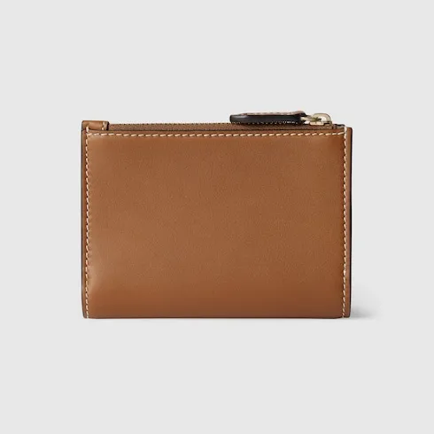 Gg Emblem Medium Zip Wallet