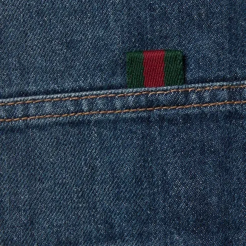 Children's Denim Pants With Web