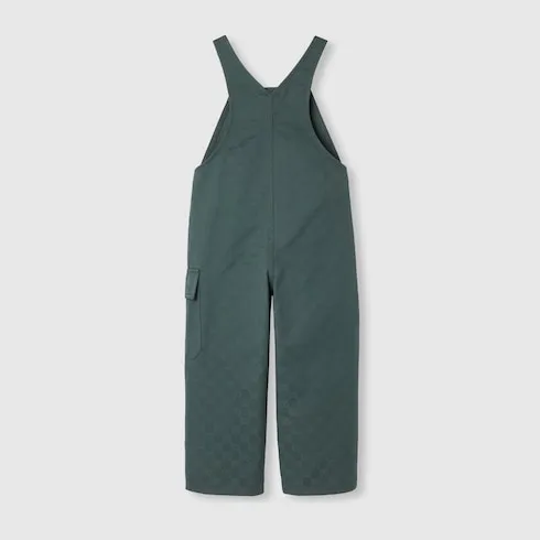 Children's Gg Cotton Gabardine Overall