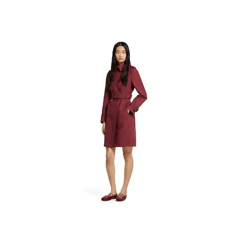 Double Gabardine Trench Coat