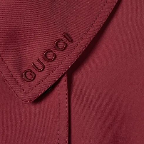 Double Gabardine Trench Coat