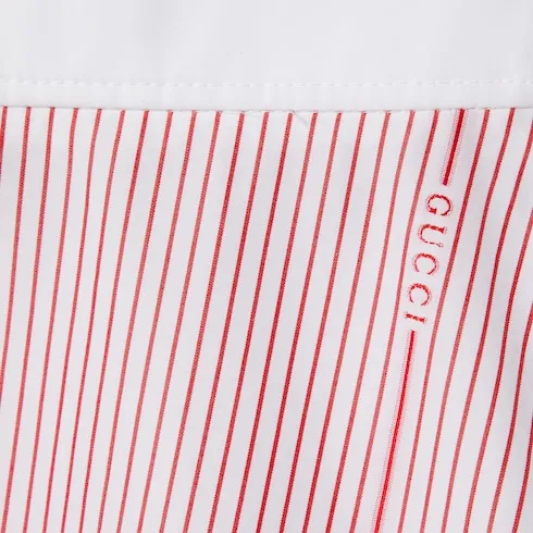 Gucci Cotton Fil Coupé Skirt