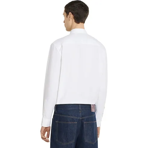 Oxford Cotton Shirt With Web