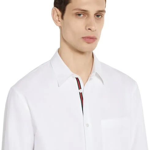 Oxford Cotton Shirt With Web