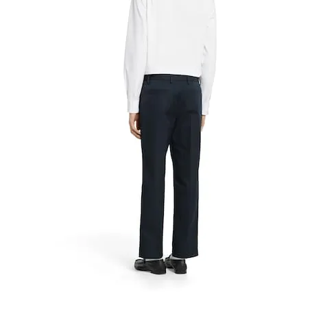 Cotton Twill Pant With Web Detail