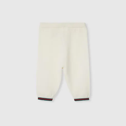 Baby Wool Pants With Web