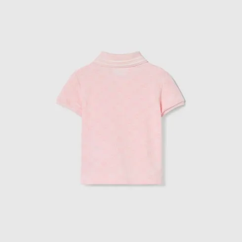 Baby Gg Cotton Polo Shirt