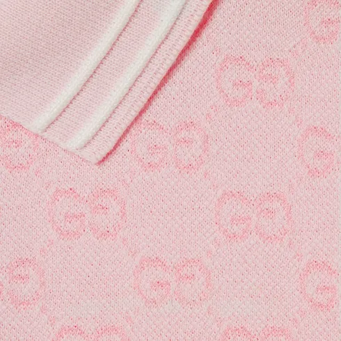 Children's Gg Cotton Polo Shirt