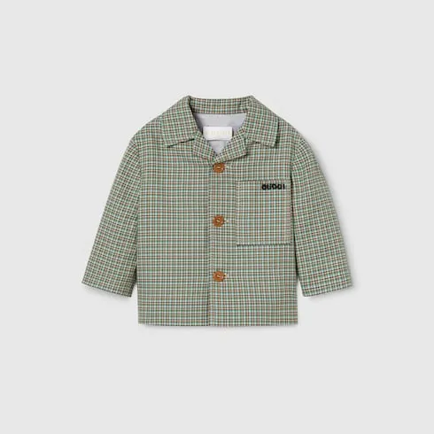 Baby Check Cotton Jacket