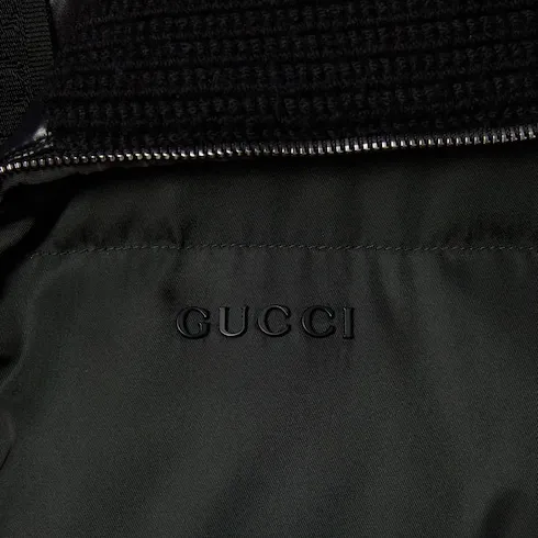 Gabardine Fine Nylon Jacket With Logo