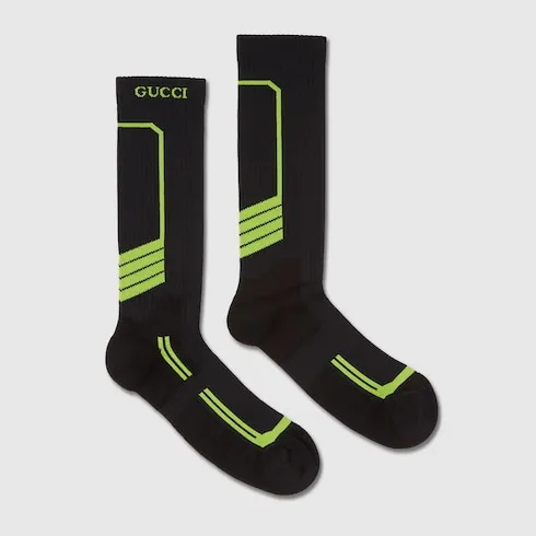 Cotton Socks With Embroidery