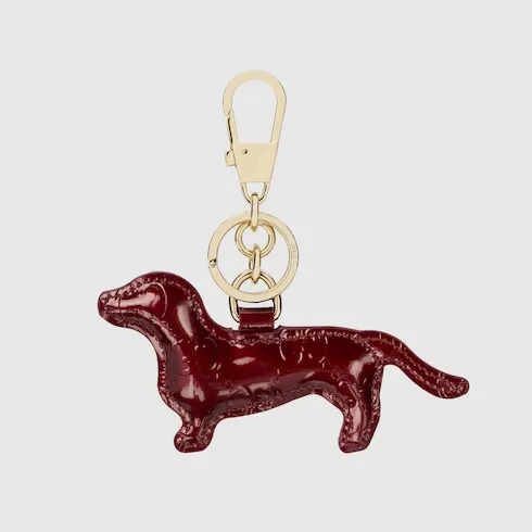 Dog-Shaped Bag Charm