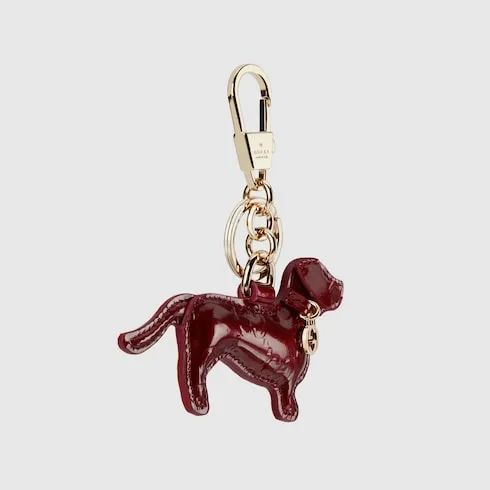 Dog-Shaped Bag Charm