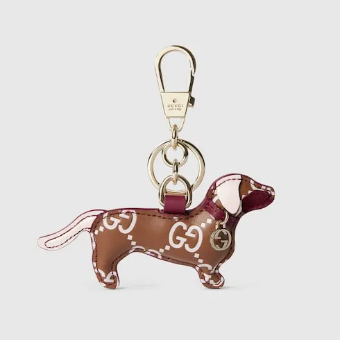 Dog-Shaped Bag Charm