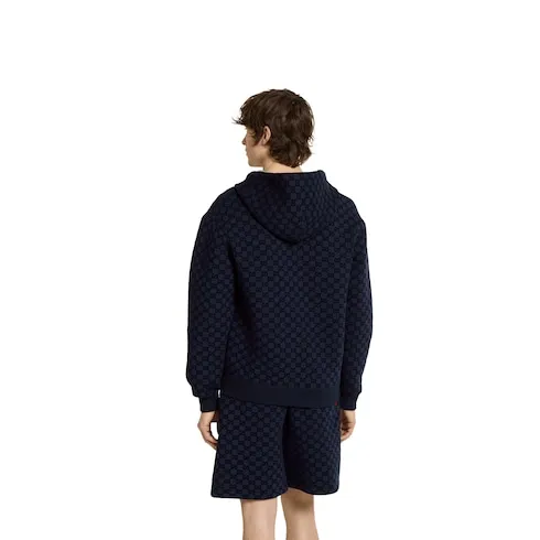 Printed Double Jersey Viscose Zip Jacket
