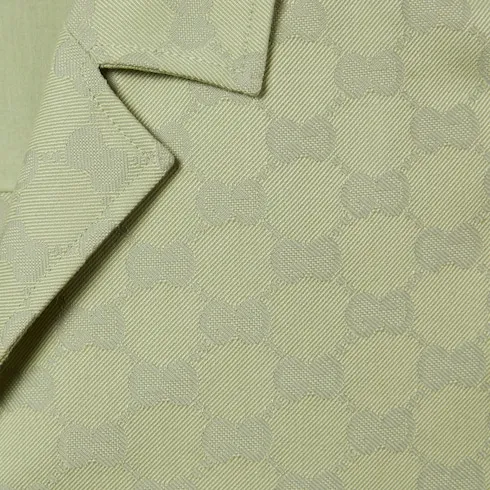 Mid-Length Gg Cotton Gabardine Dress