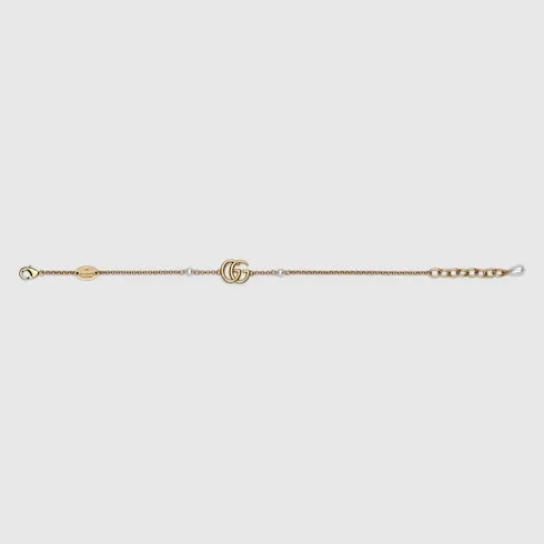 Gg Marmont Chain Bracelet With Charm