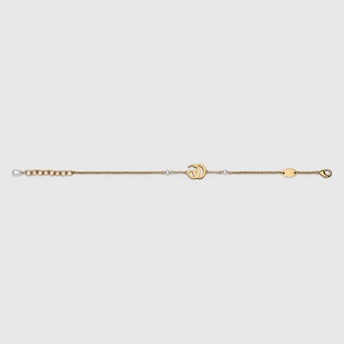 Gg Marmont Chain Bracelet With Charm