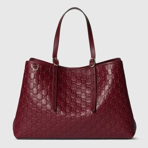 Gg Emblem Large Tote Bag