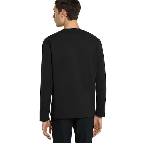 Long-Sleeve Cotton Jersey T-Shirt