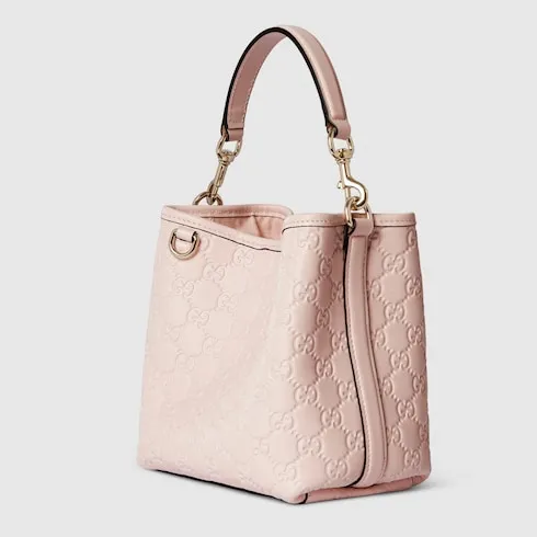 Gg Emblem Small Bucket Bag