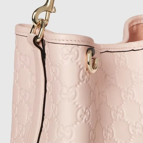 Gg Emblem Small Bucket Bag