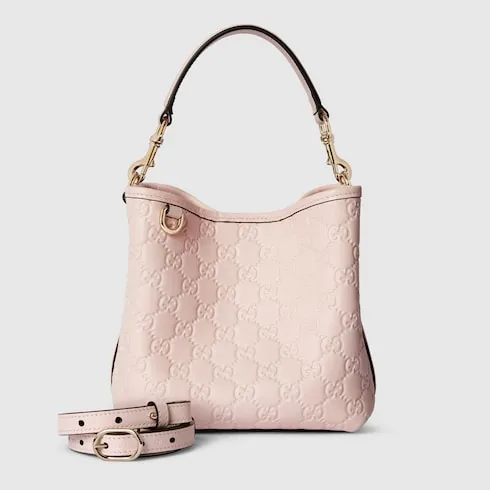 Gg Emblem Small Bucket Bag