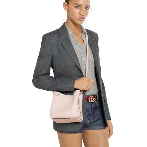 Gg Emblem Small Bucket Bag