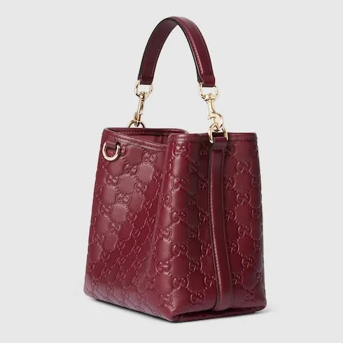 Gg Emblem Small Bucket Bag