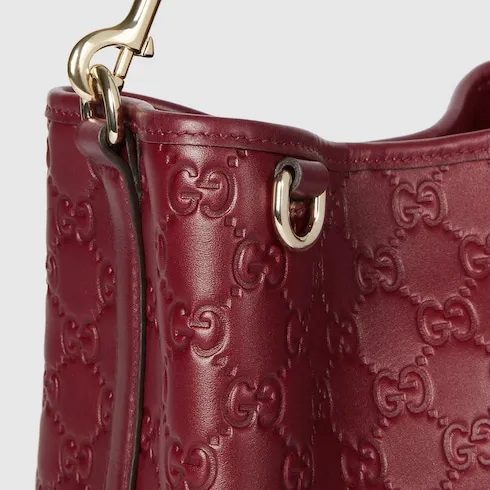 Gg Emblem Small Bucket Bag