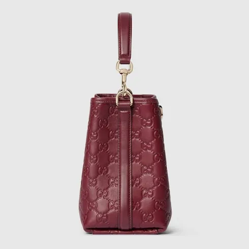 Gg Emblem Small Bucket Bag