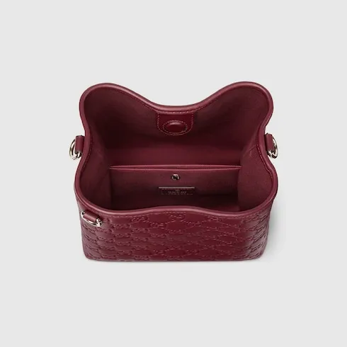 Gg Emblem Small Bucket Bag